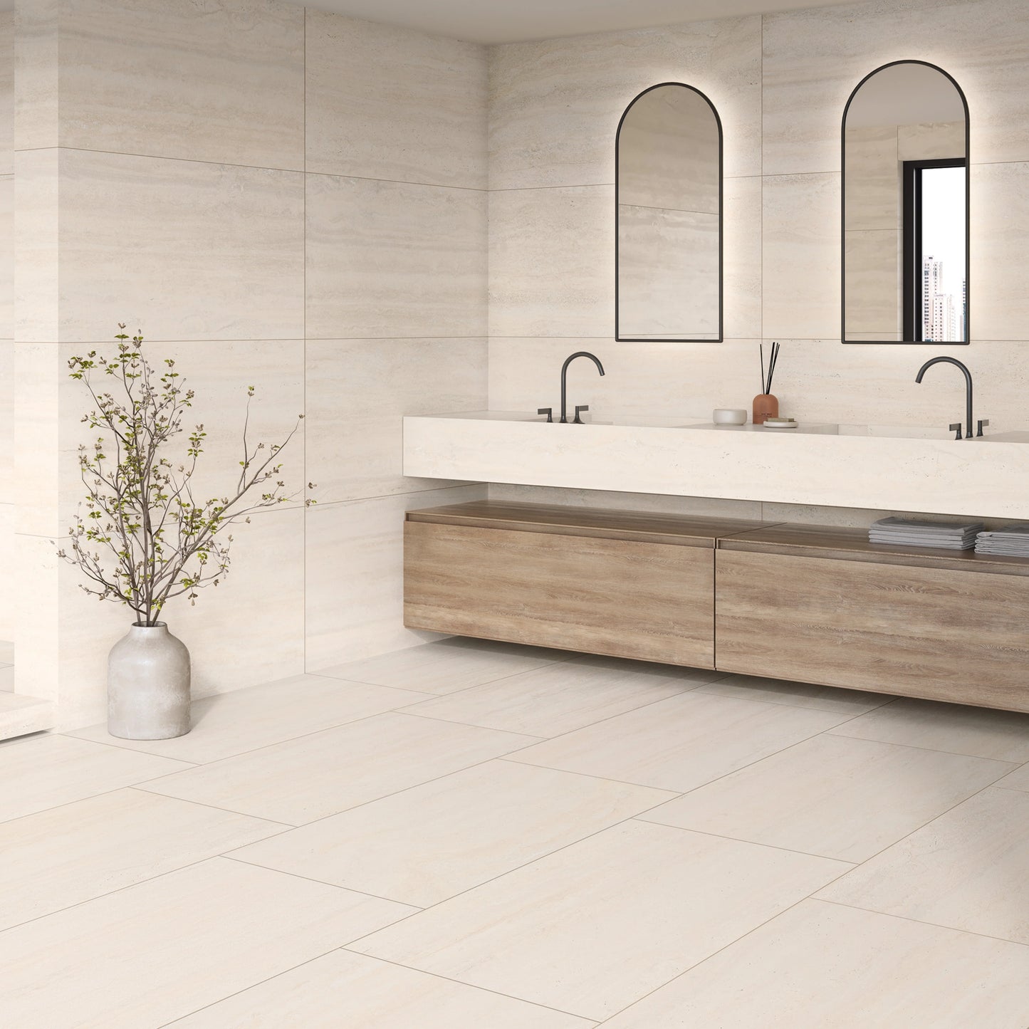 STN Spain Floor Tiles Sforza White Matt