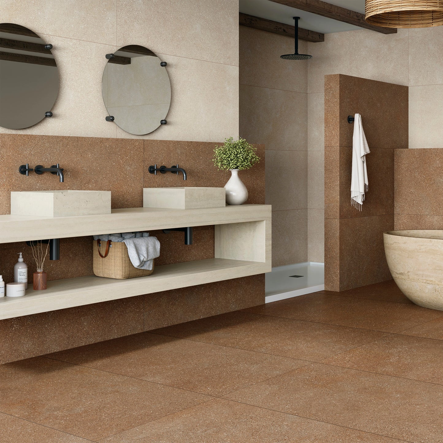 STN Spain Floor Tiles Glover Terracotta Matt