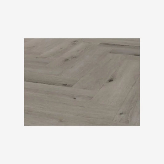 SPC Flooring Herringbone - Silver Gray