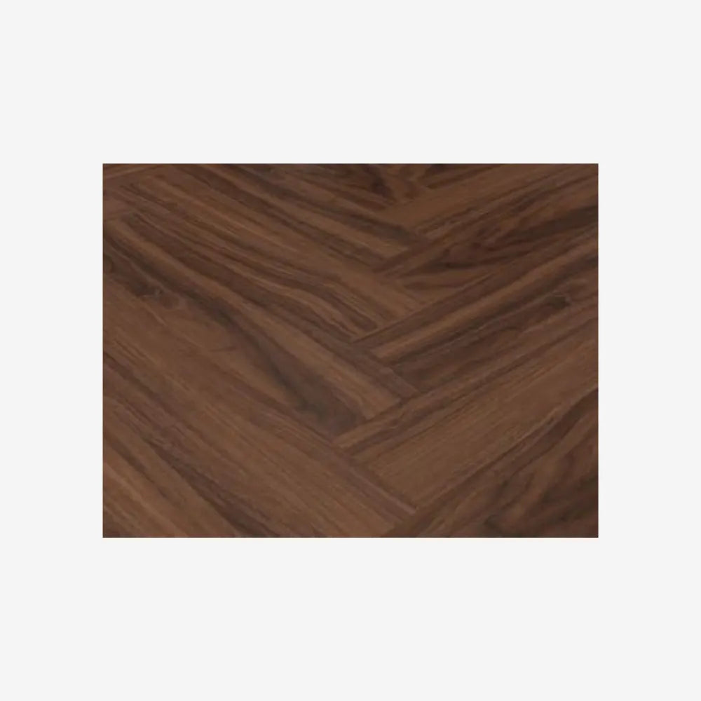 SPC Herringbone Flooring Garden Walnut 5x127×620 mm with Foam Backing