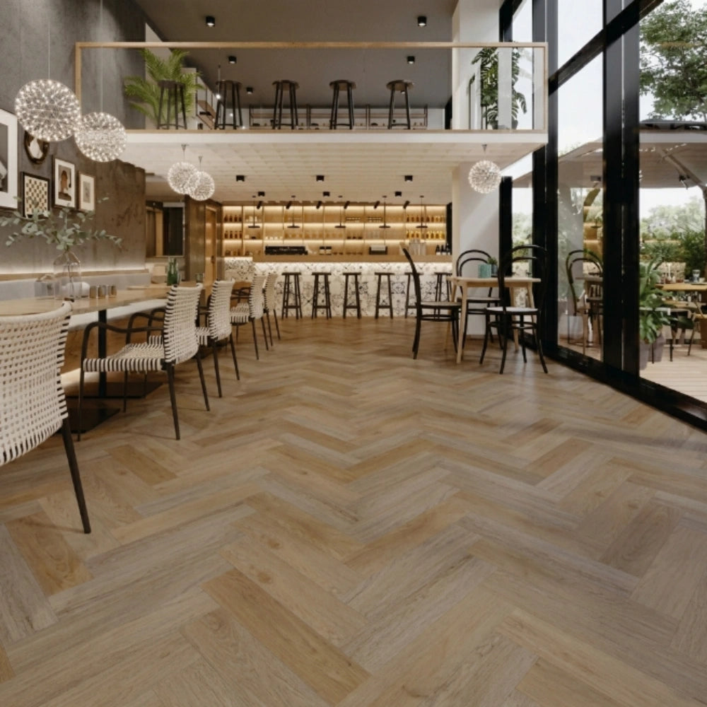 SPC Flooring Herringbone – Royal Ritz | 127x620x5.0mm