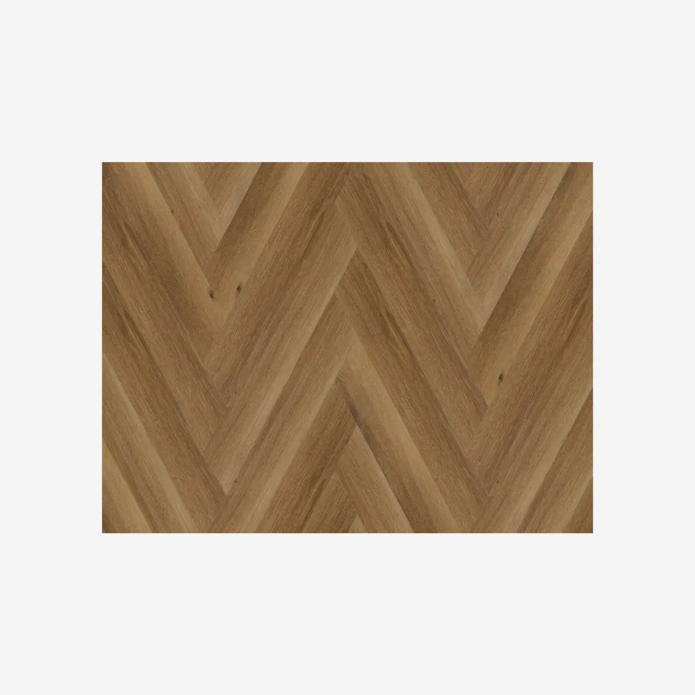 LVT Flooring Herringbone - Brownie
