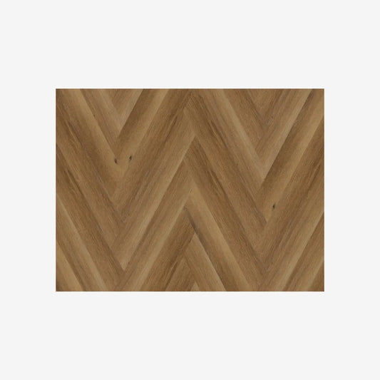 LVT Flooring Herringbone - Brownie