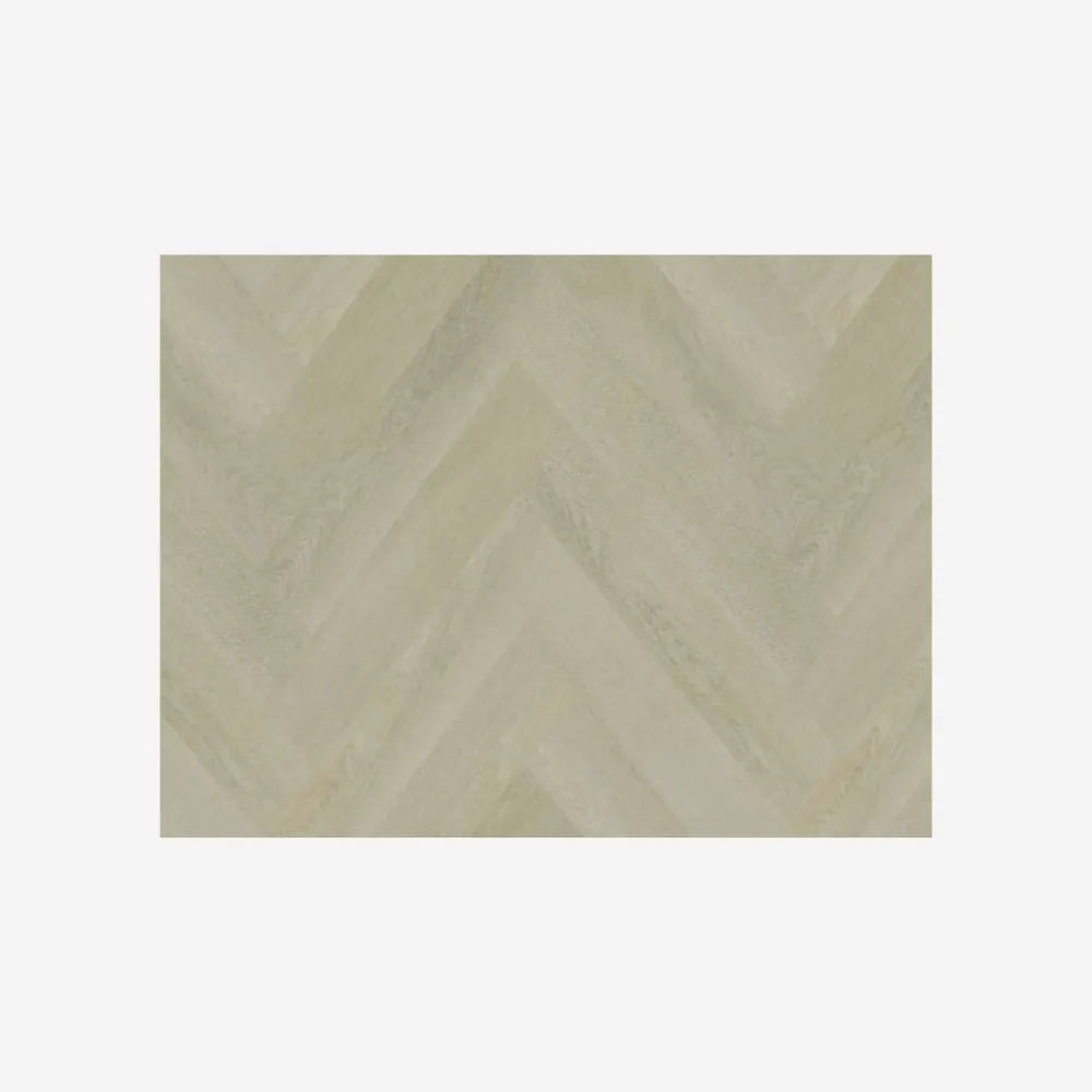 LVT Flooring Herringbone - Snow