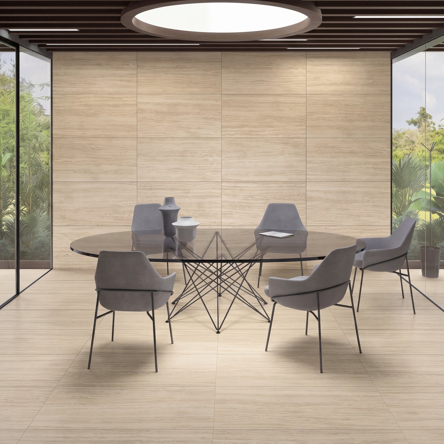 Italy Floor Tiles Keope Omnia Romano Sand