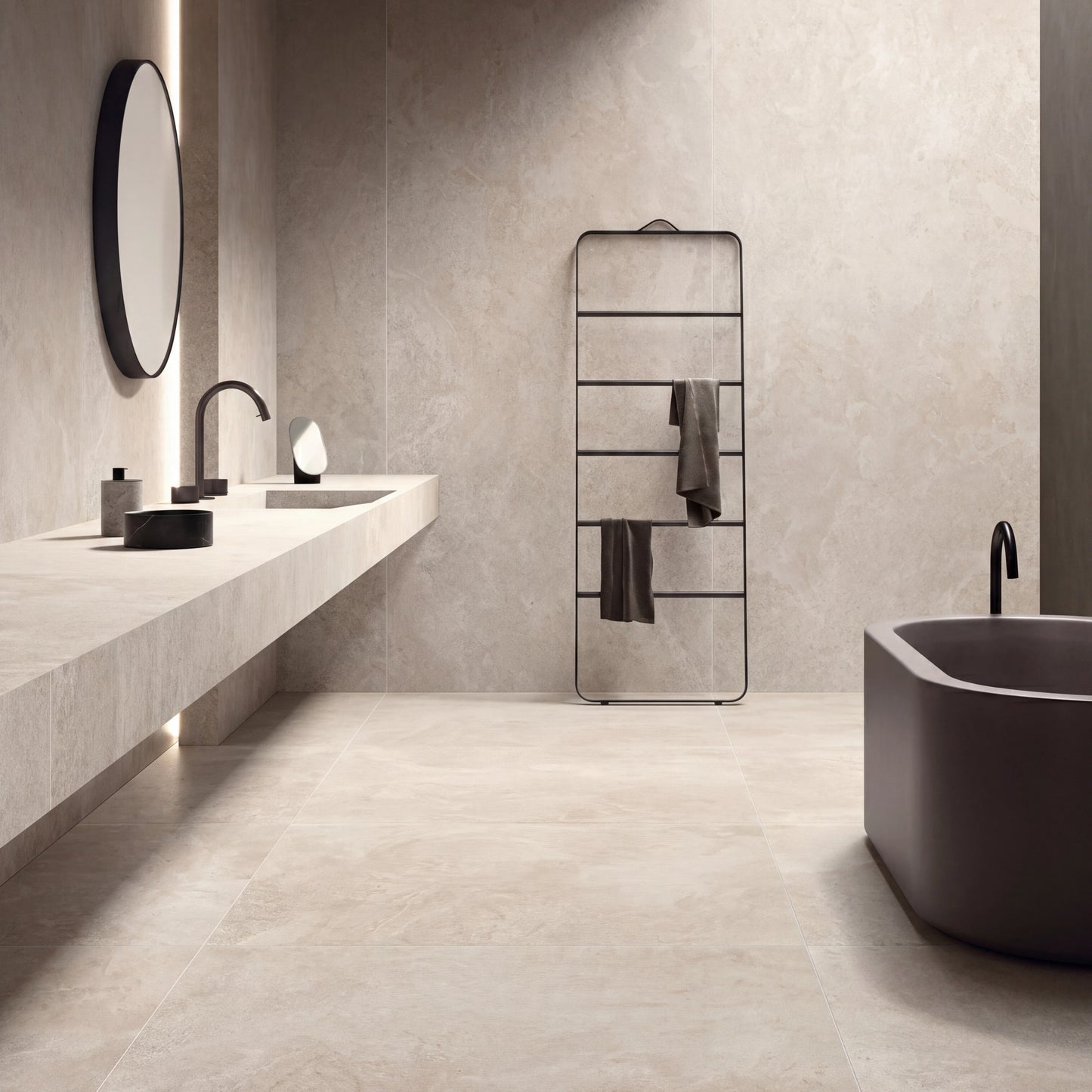 Italy Floor Tiles Keope Element Brystone Ivory Natural