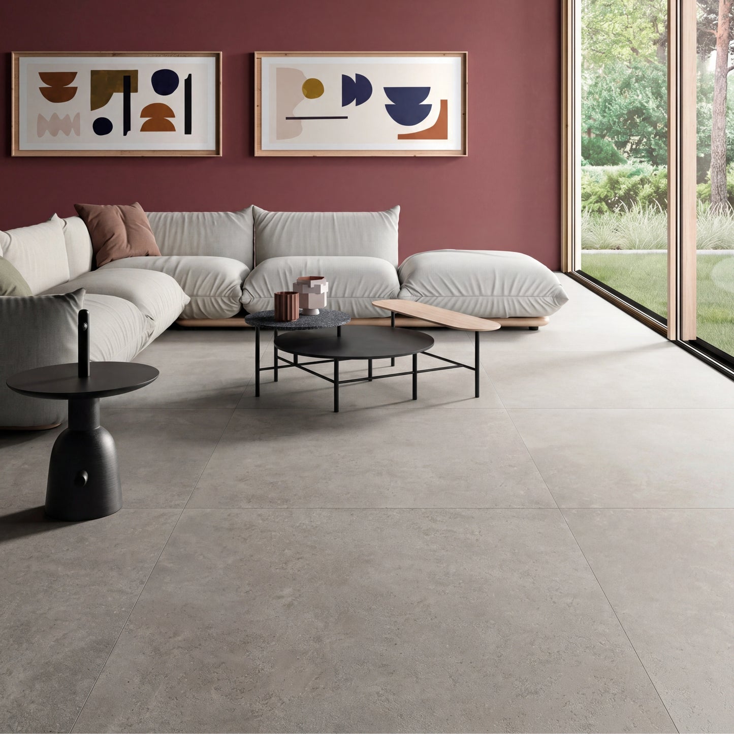 Italy Floor Tiles Keope Brystone Grey Natural