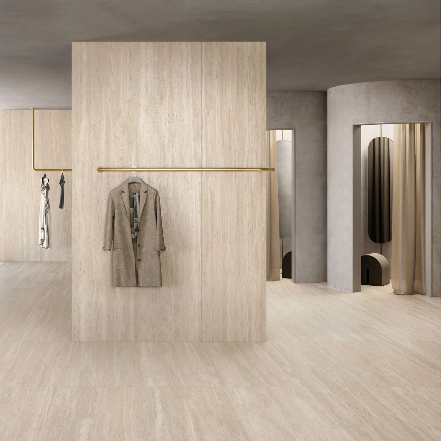Italy Slabs Keope Trevi Walnut Vein Cut