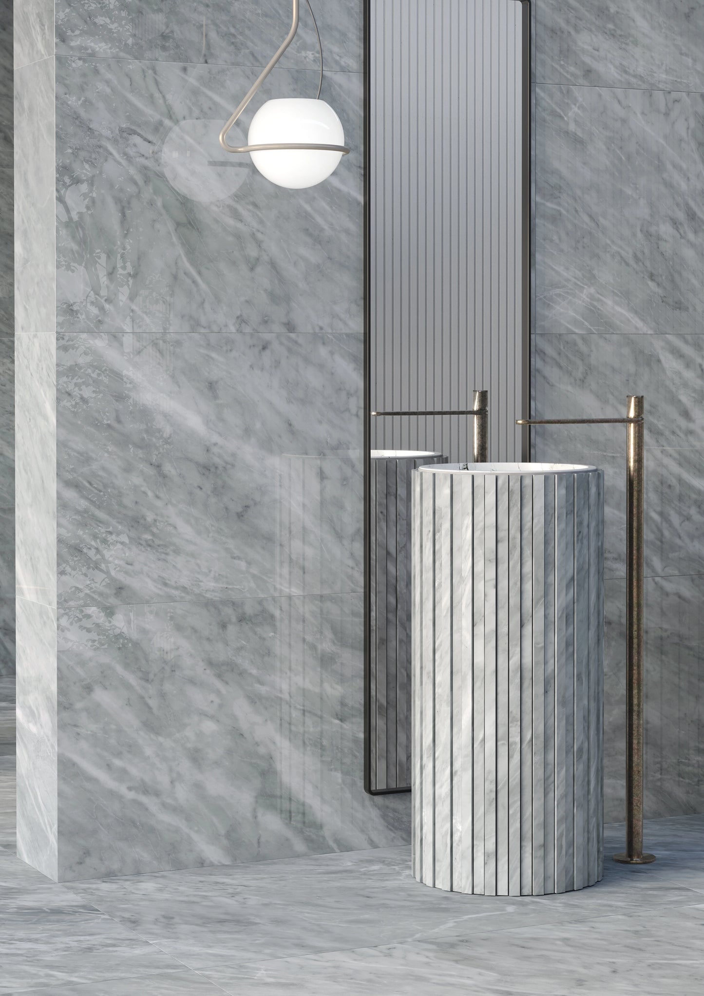 Italy Slabs Keope Versilia Nuvolato Grey