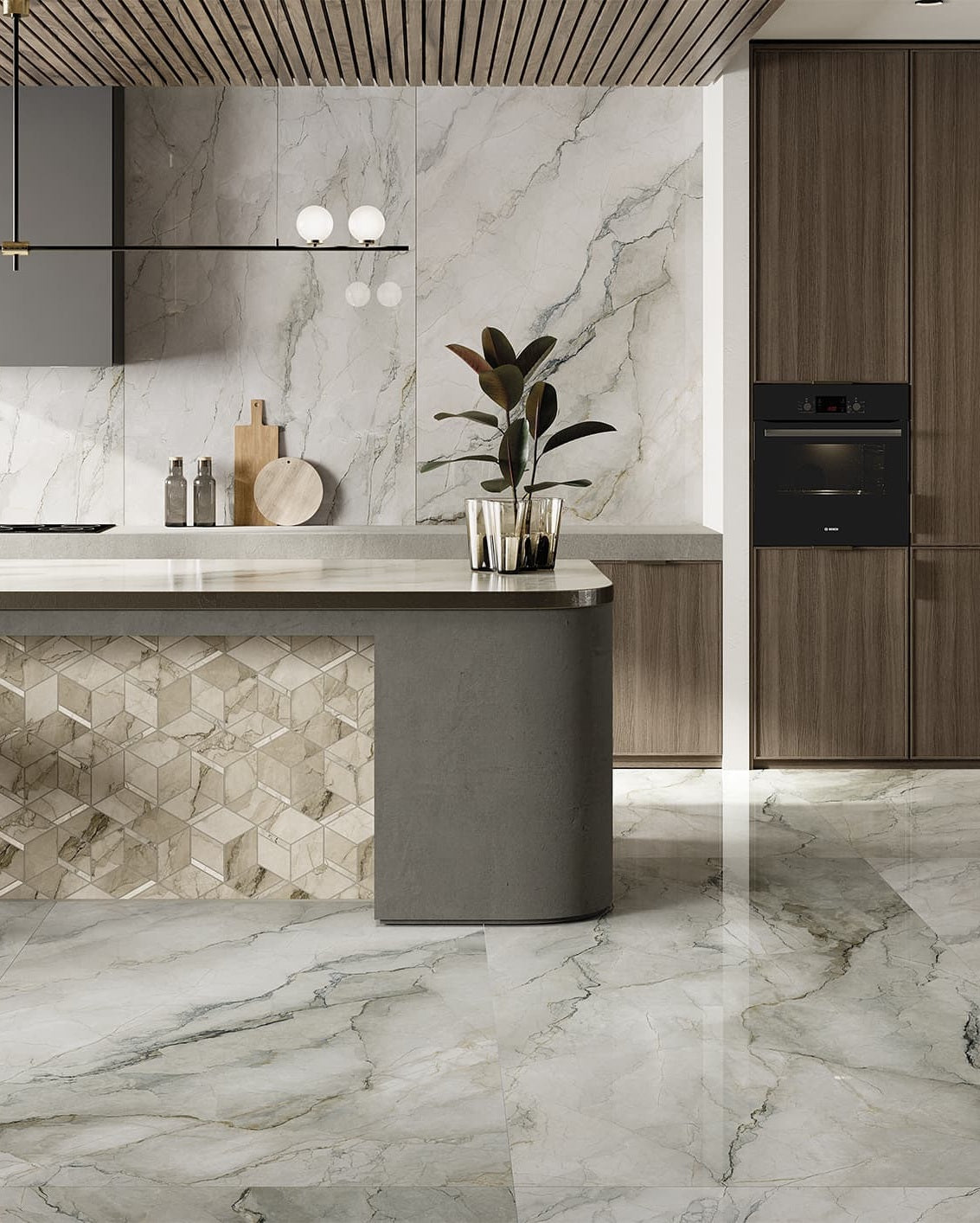 Italy Slabs La Fabbrica Bolgheri Stone Sage Polished