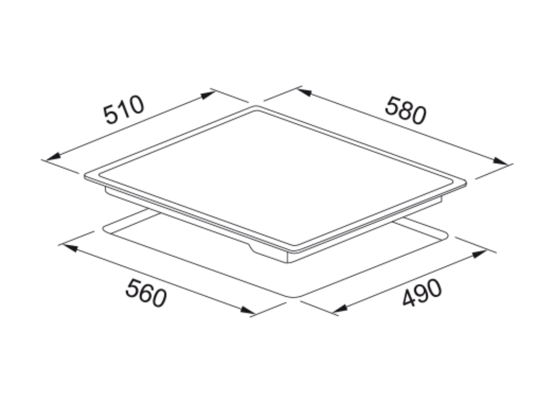 Smart Vitroceramic FRSM 604 C T BK