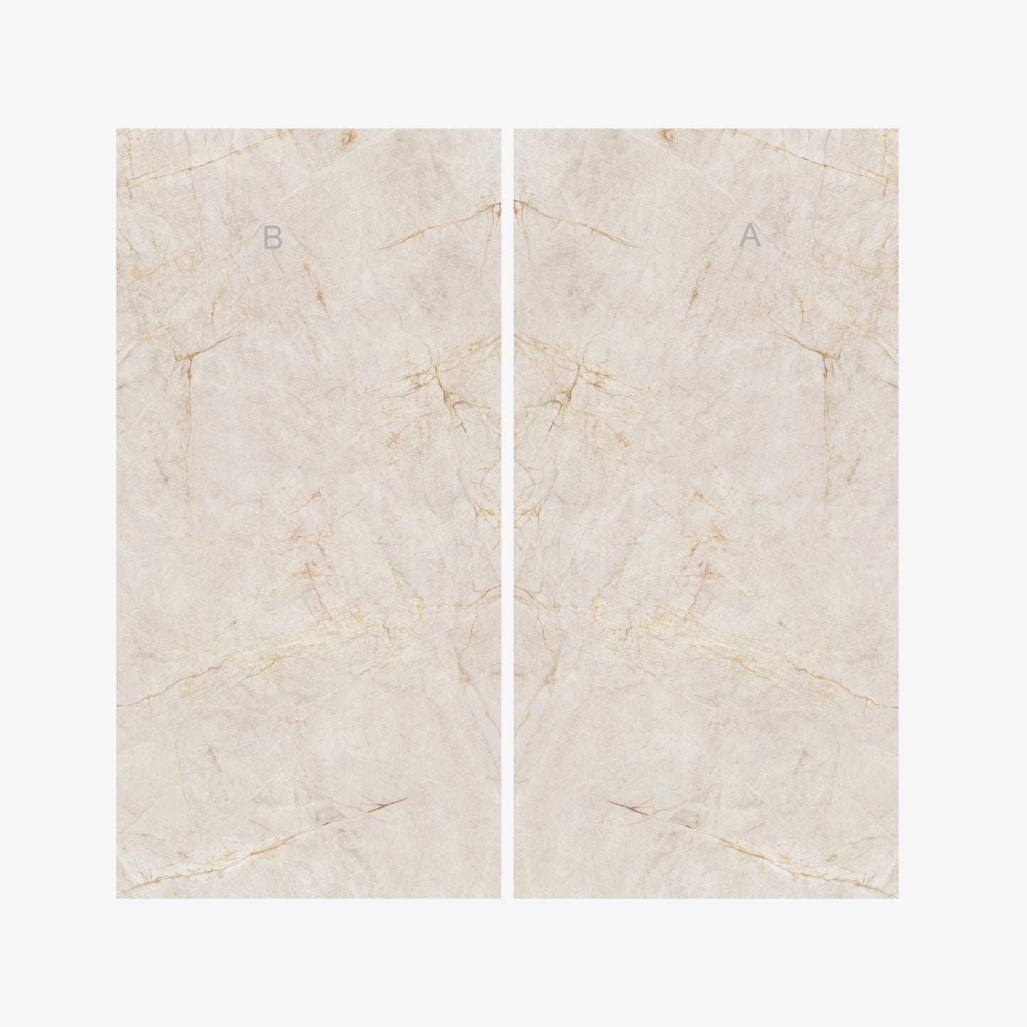Spain Slab Techlam Colossal Cream Matt Book Match