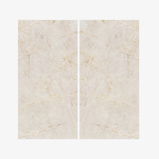 Spain Slab Techlam Colossal Cream Matt Book Match