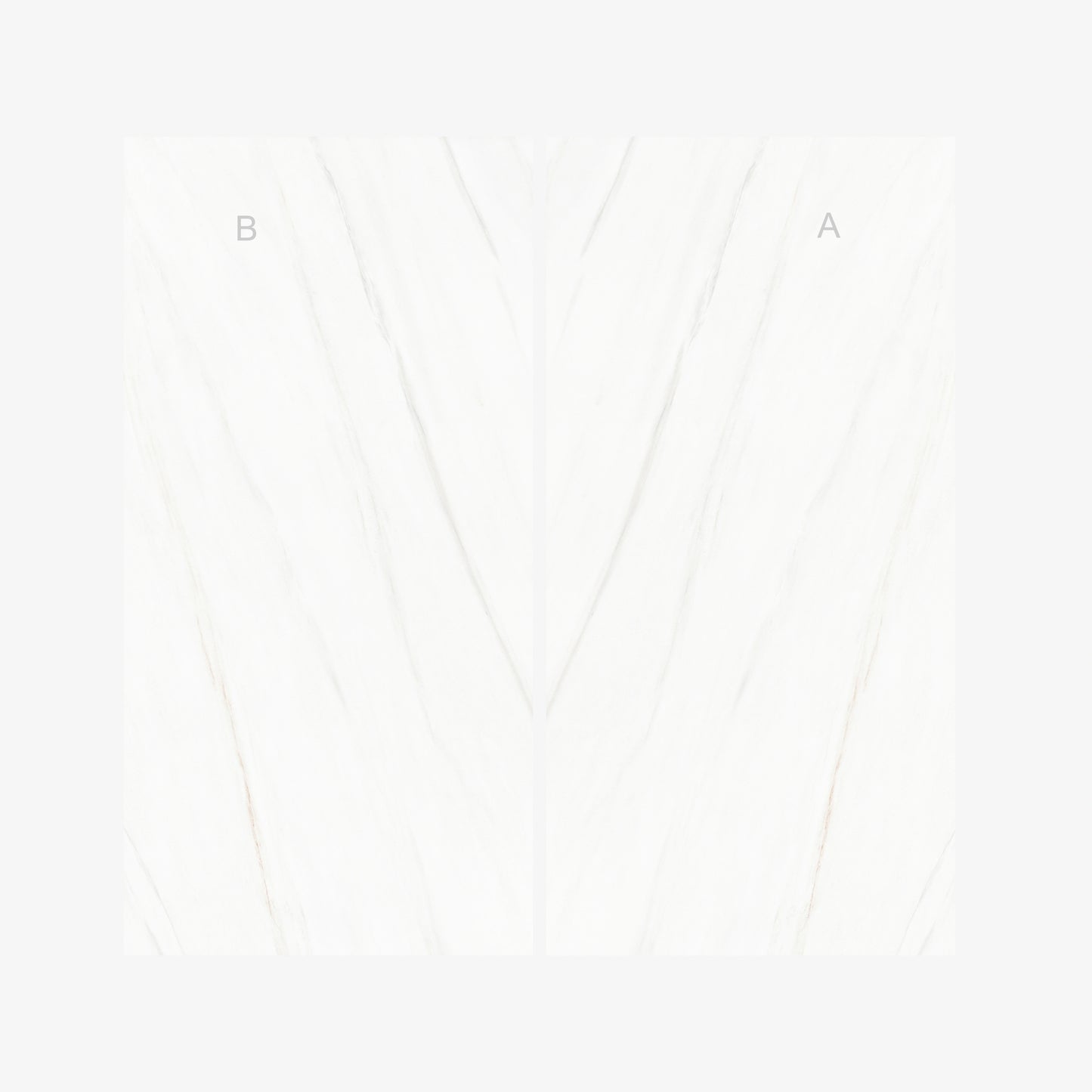 Spain Slab Techlam Bianco Lasa Polished Book Match