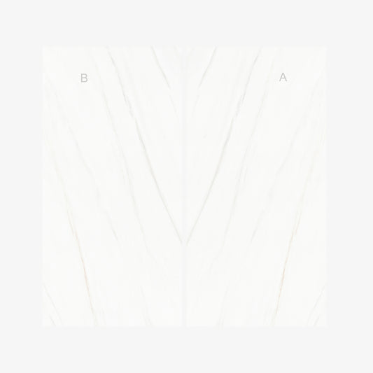 Spain Slab Techlam Bianco Lasa Polished Book Match