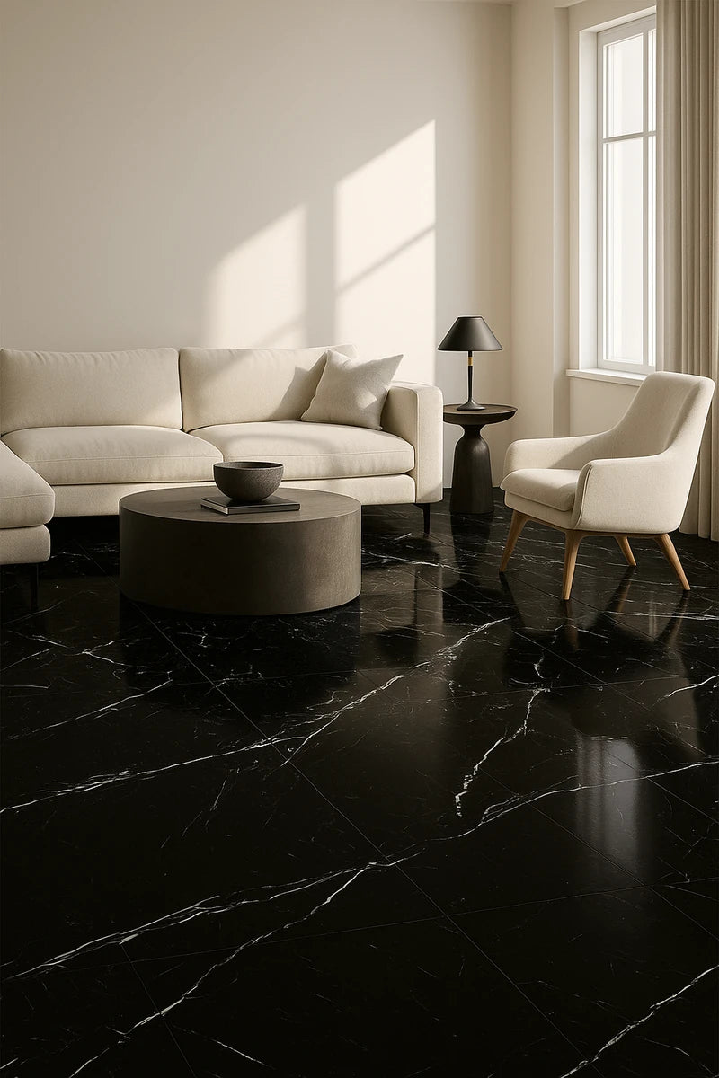 Italy Slabs Vero Nero Marquina Face A (ASX)