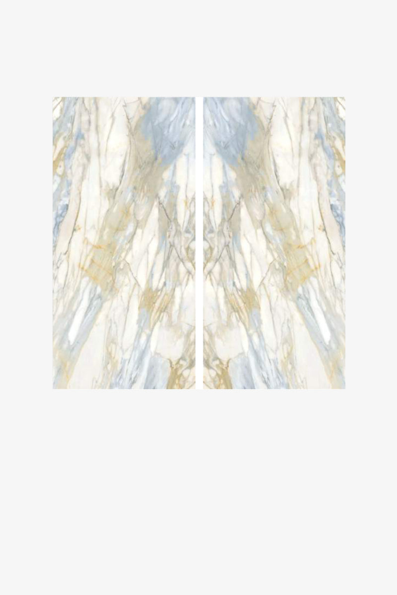 Italy Slabs Vero Macchia Vecchia Azzurra Book Match Polished