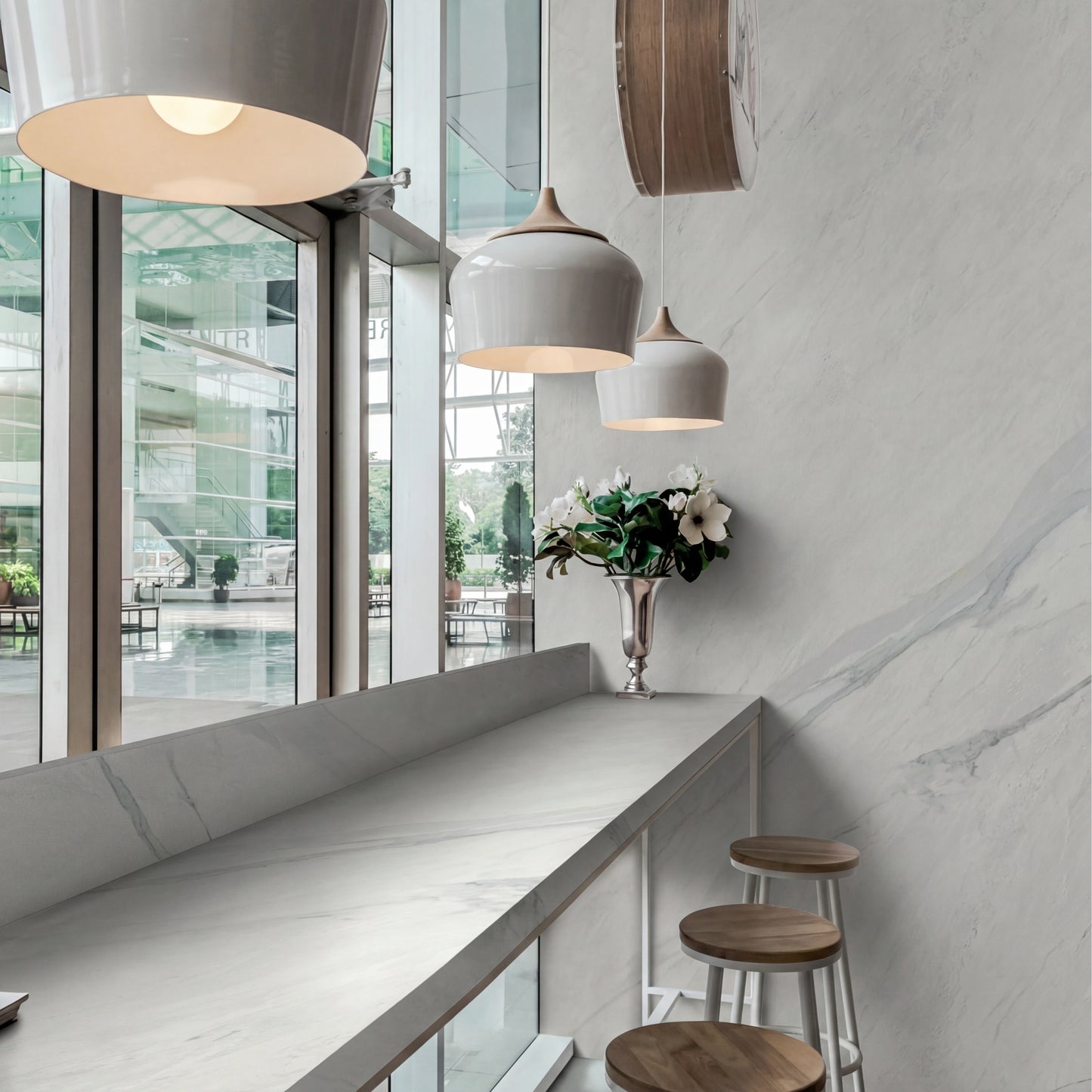Italy Slabs Vero Calacatta White Book Match Polished