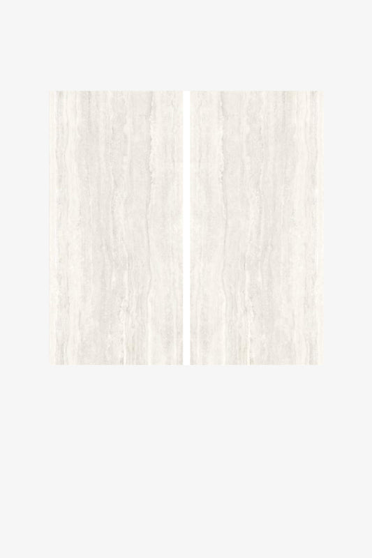 Italy Slabs Vero Travertino White Bookmatch Face A