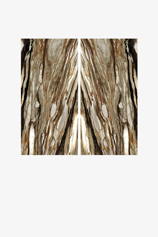 Italy Slabs Vero Redwood Stone Bookmatch Polished