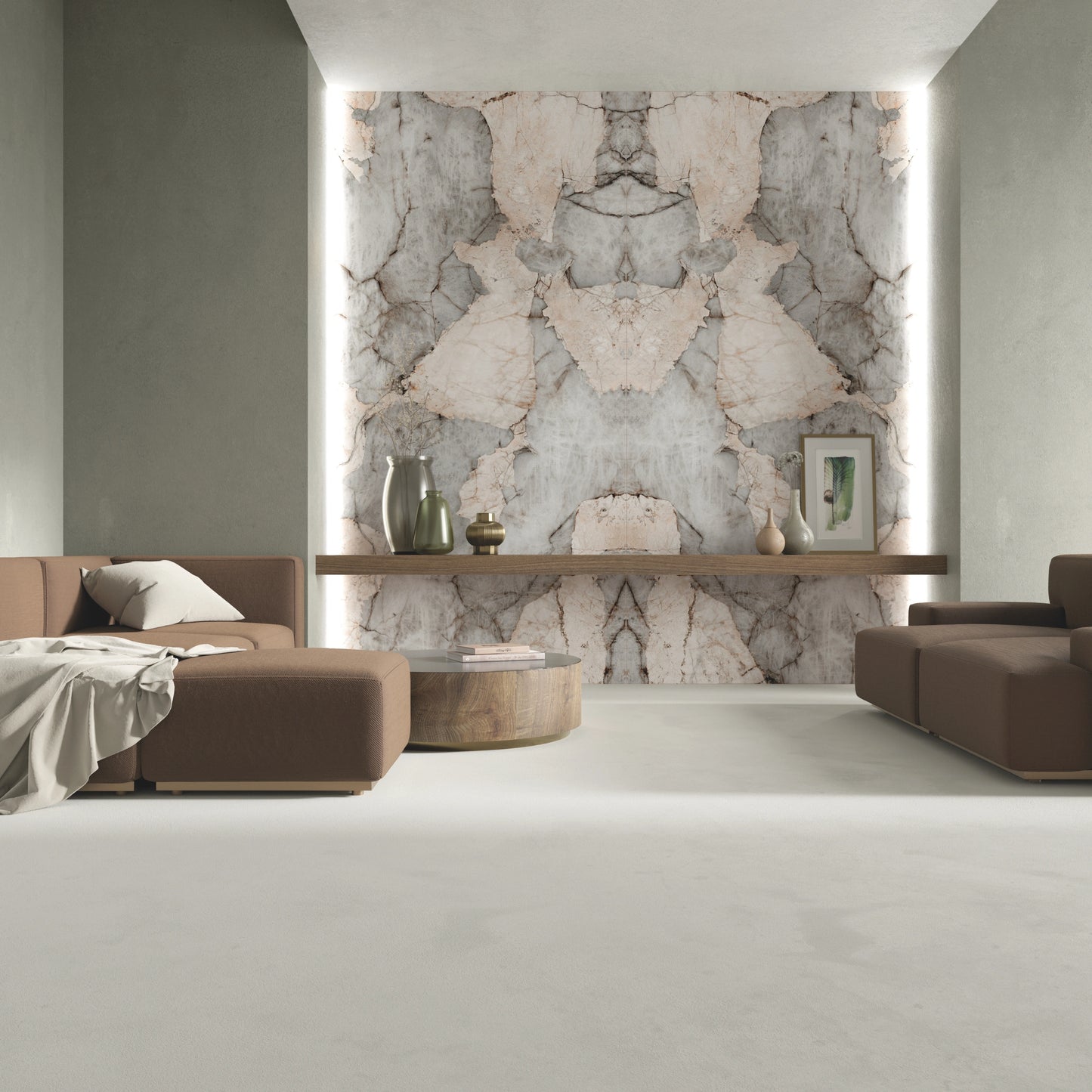 Italy Slabs Vero Precious Stone Faccia Bookmatch Polished