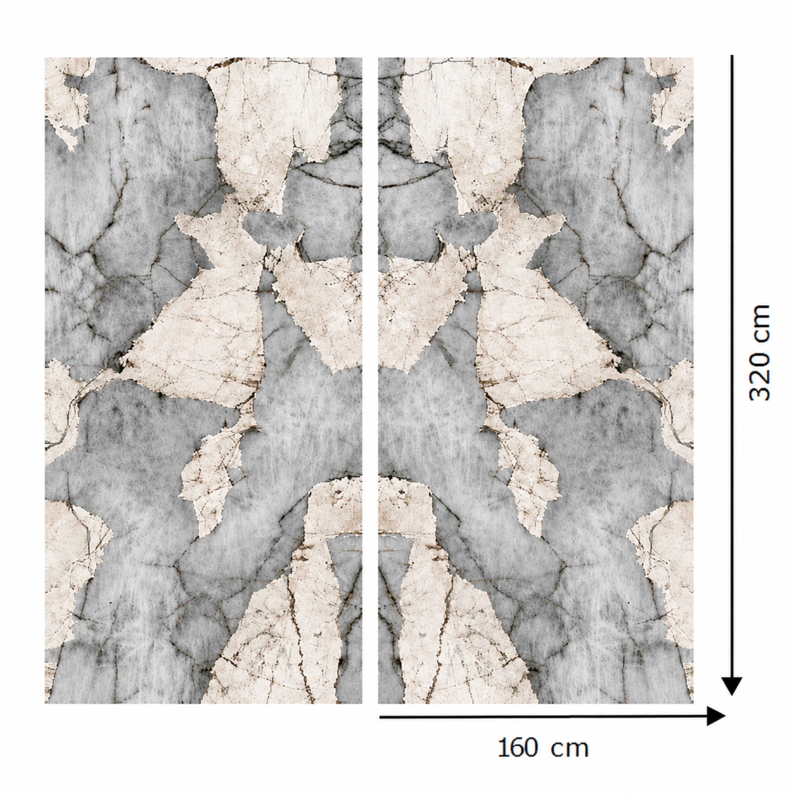 Italy Slabs Vero Precious Stone Faccia Bookmatch Polished