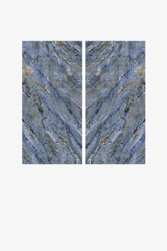 Italy Slabs Vero Azul Bahia Bookmatch Polished
