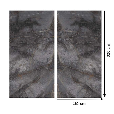 Italy Slabs Vero Sahara Grey Bookmatch Polished