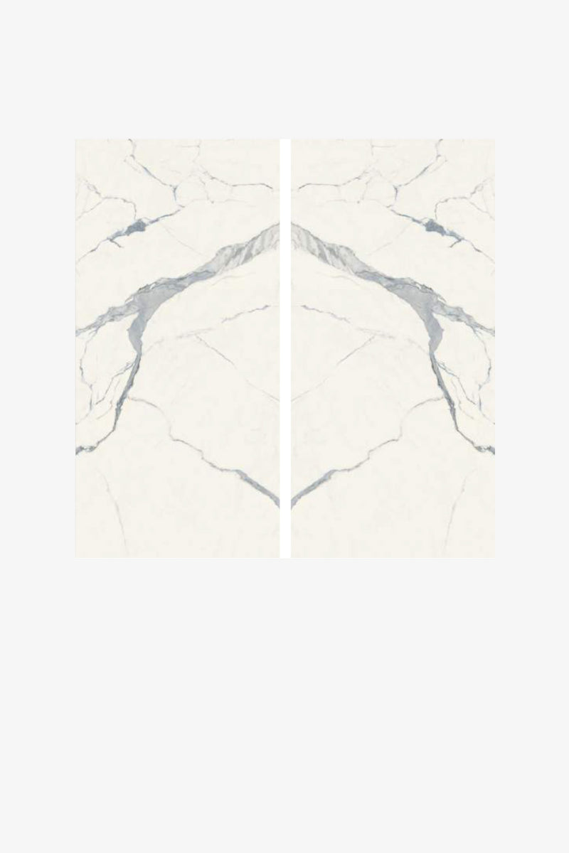 Italy Slabs Vero White Statuario Bookmatch Polished