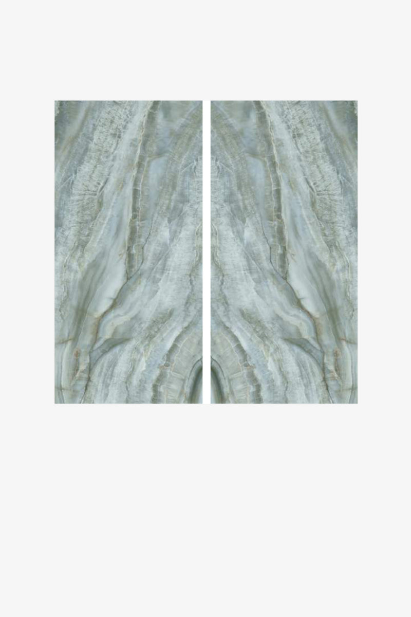 ITALY SLABS GLAM GREEN BOOKMATCH - Casa Milano
