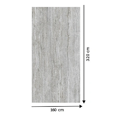 Italy Slabs Vero Travertino Grey Polished