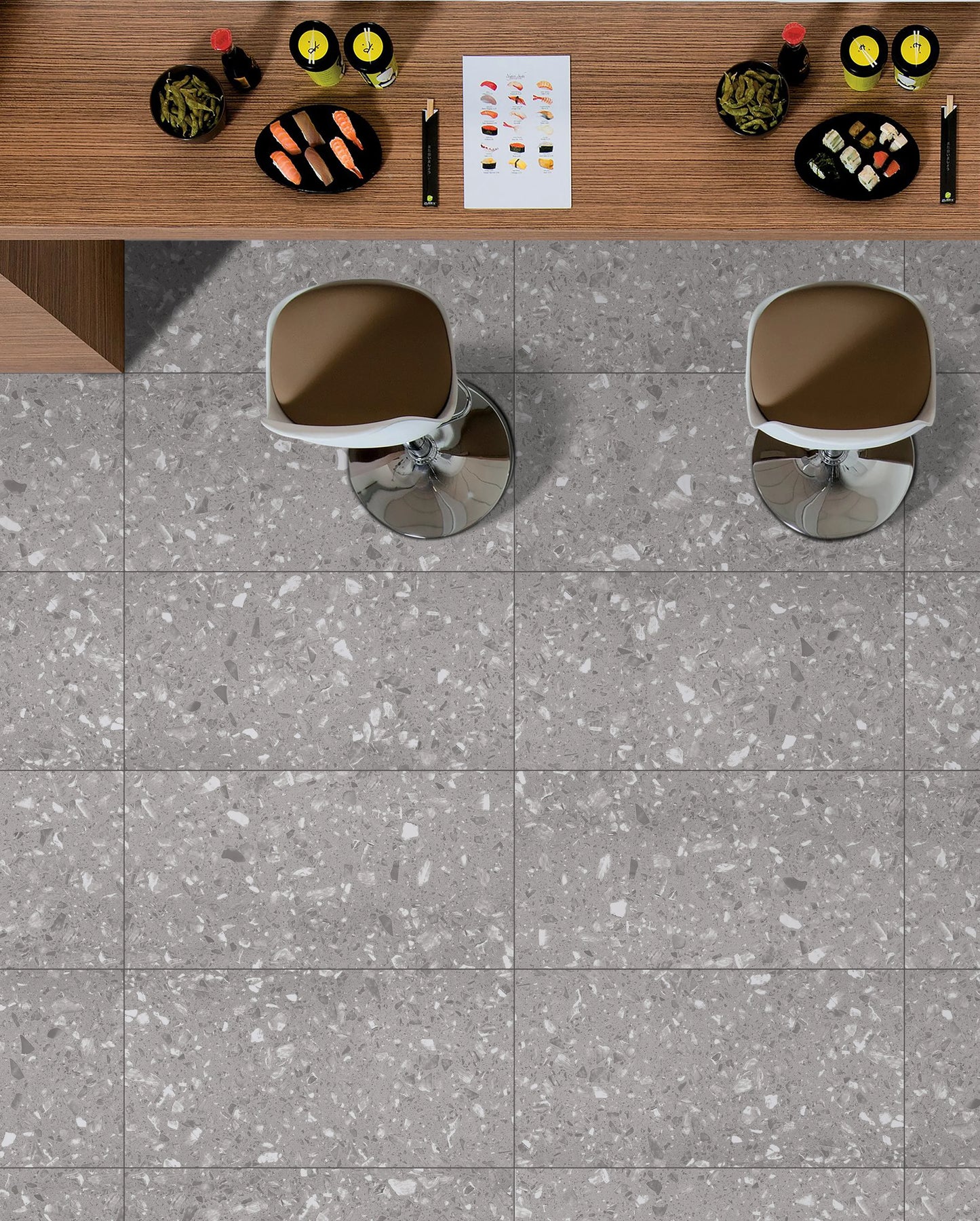 Indian Floor Tiles Vero Monolith Grey Matt