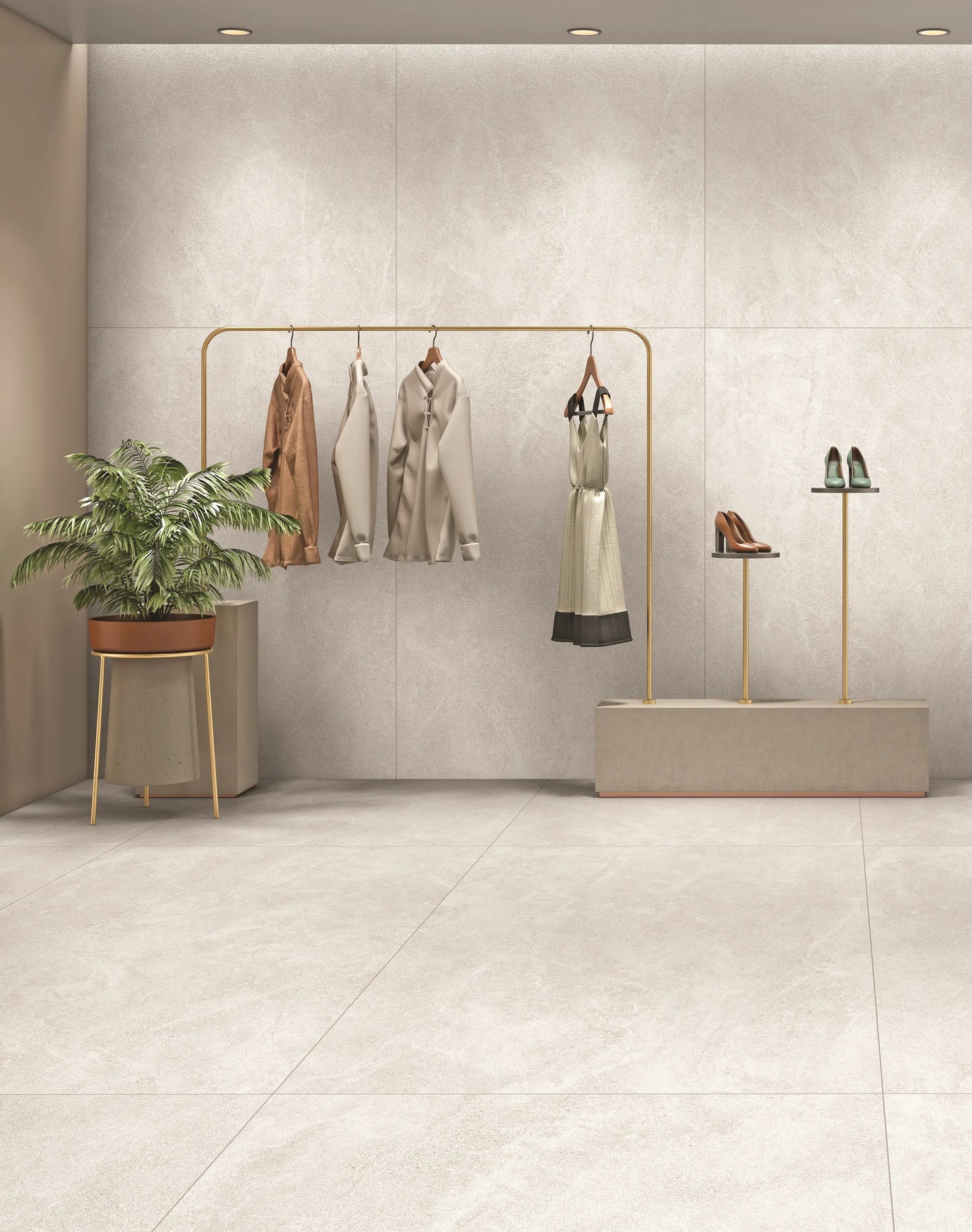 Indian Floor Tiles Vero Gozzano White Matt