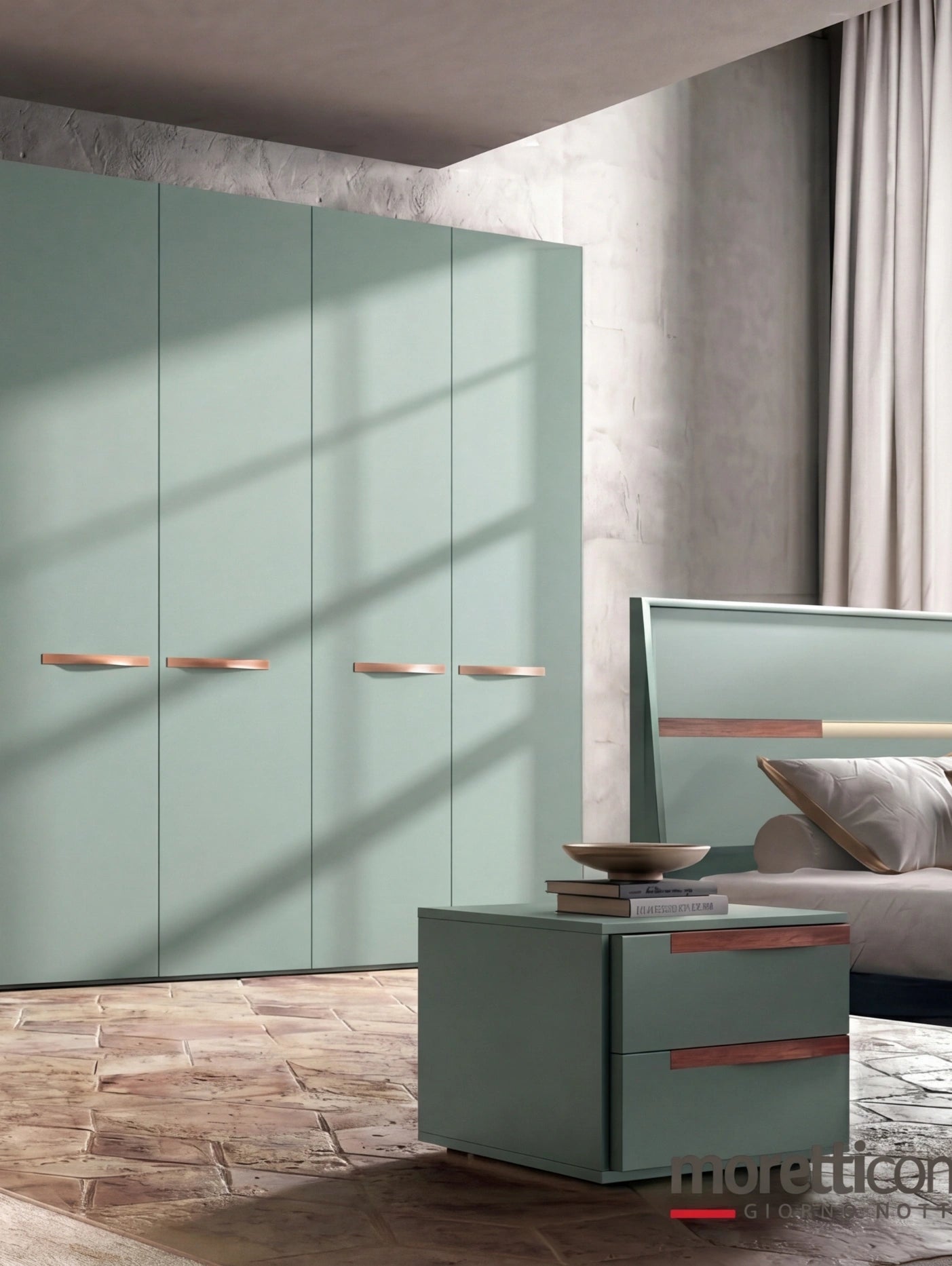Libeccio Wardrobe with Hinged Doors B356