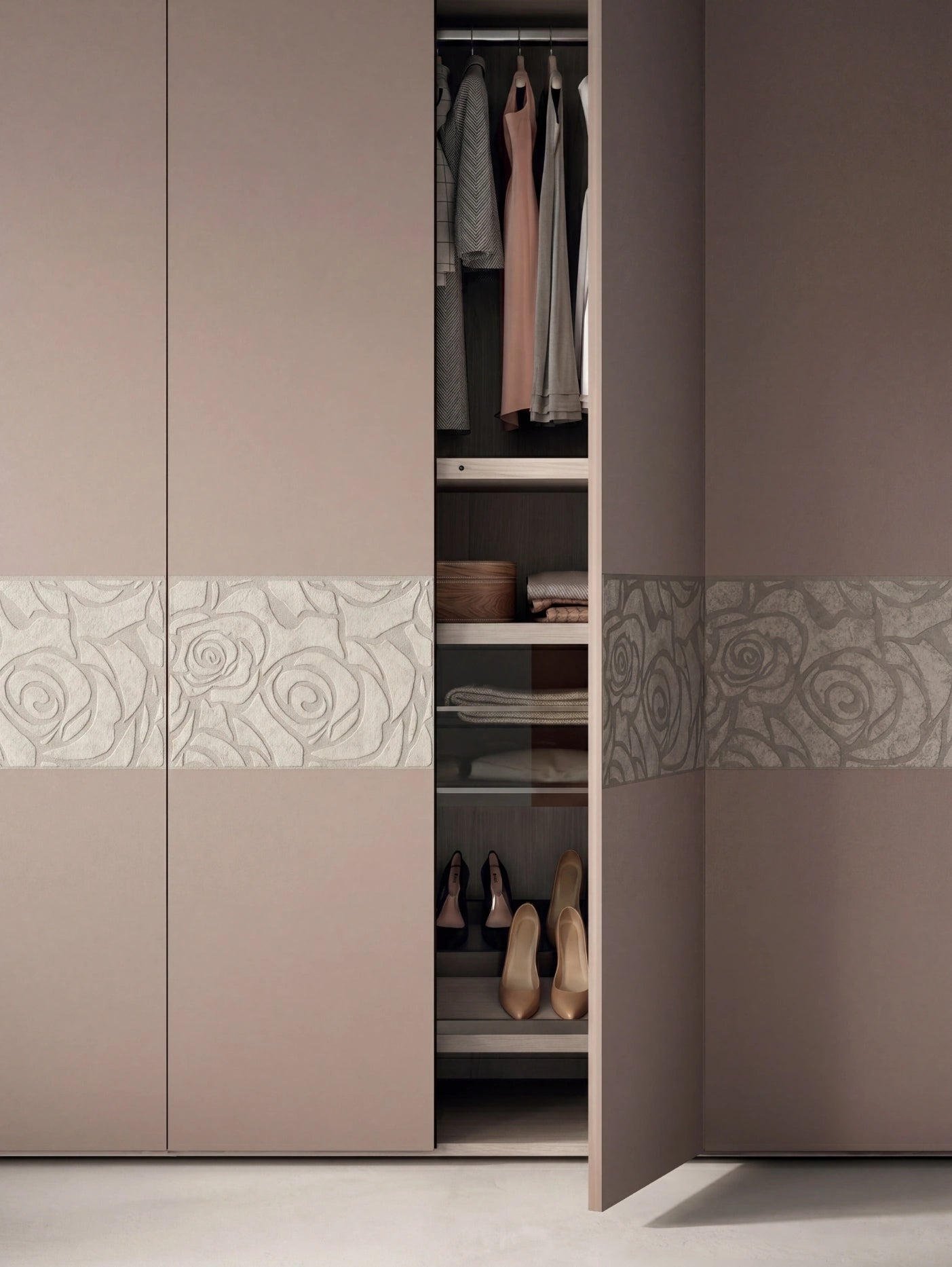 Libeccio Wardrobe with Hinged Doors B362
