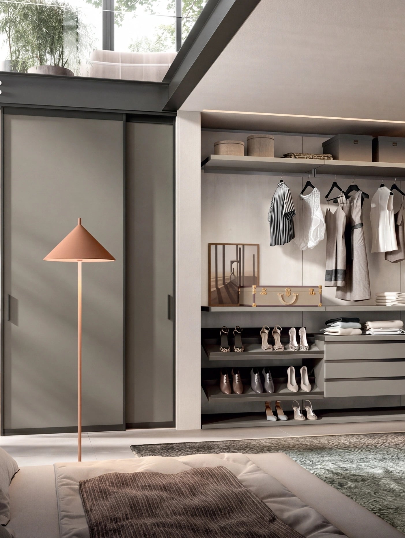 Rack Cabins Gemini Walk-in Closet G221