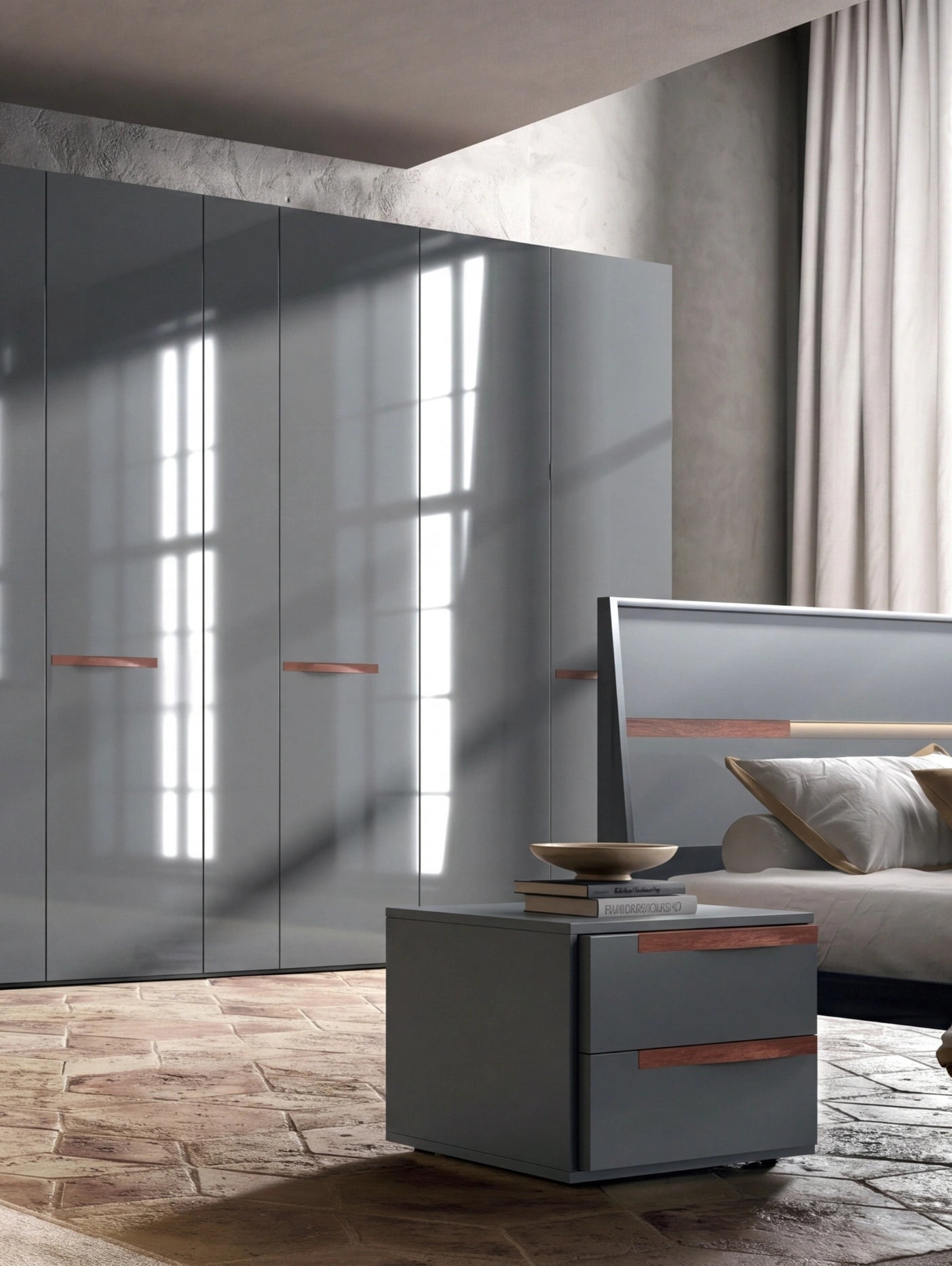 Libeccio Wardrobe with Hinged Doors B355