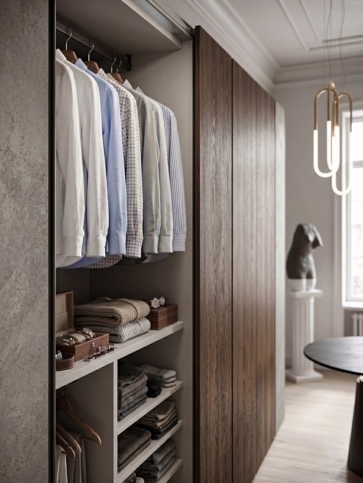 Bora Wardrobe with Hinged Doors B364