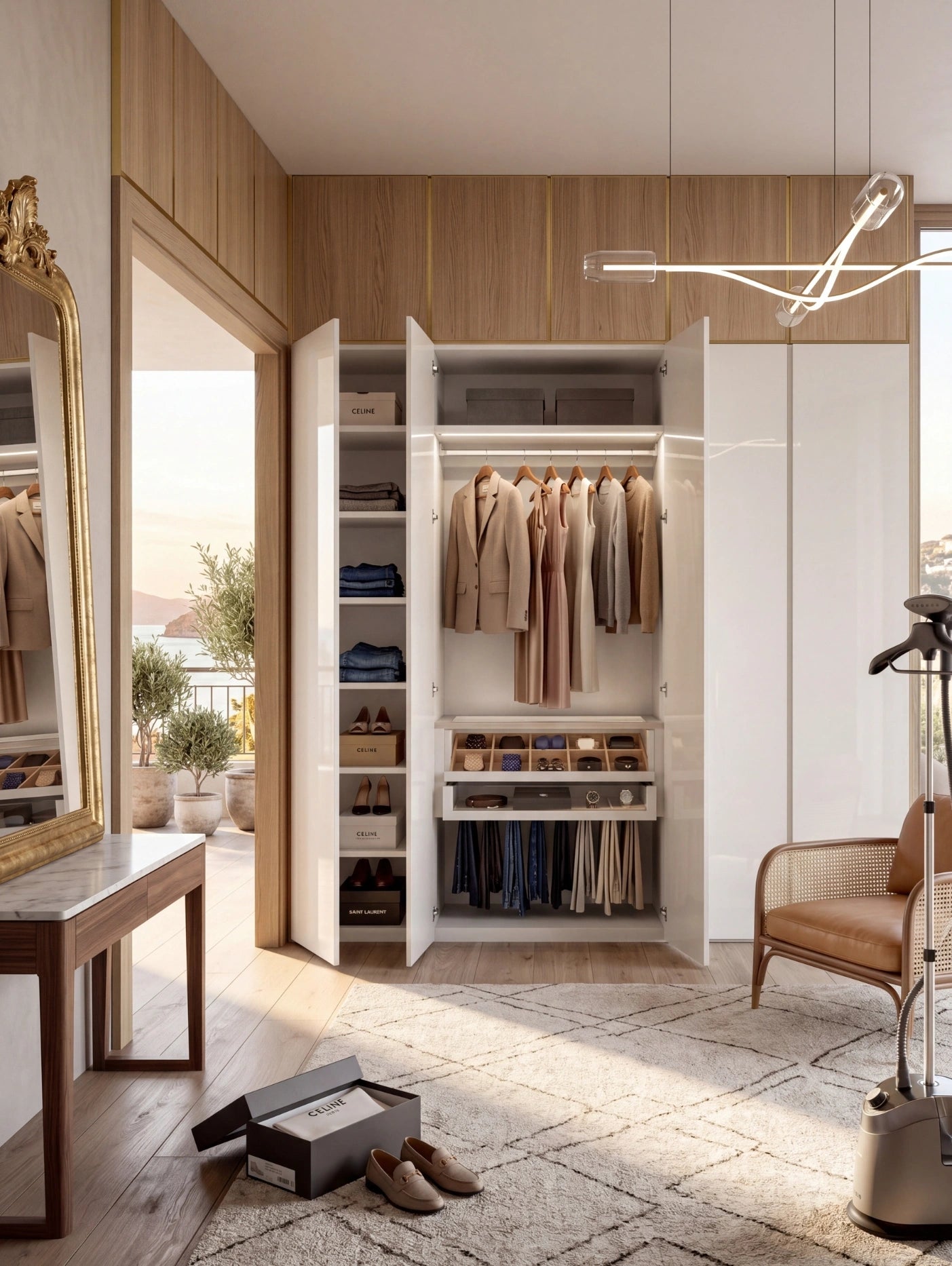 Levante Wardrobe with Hinged Doors B373