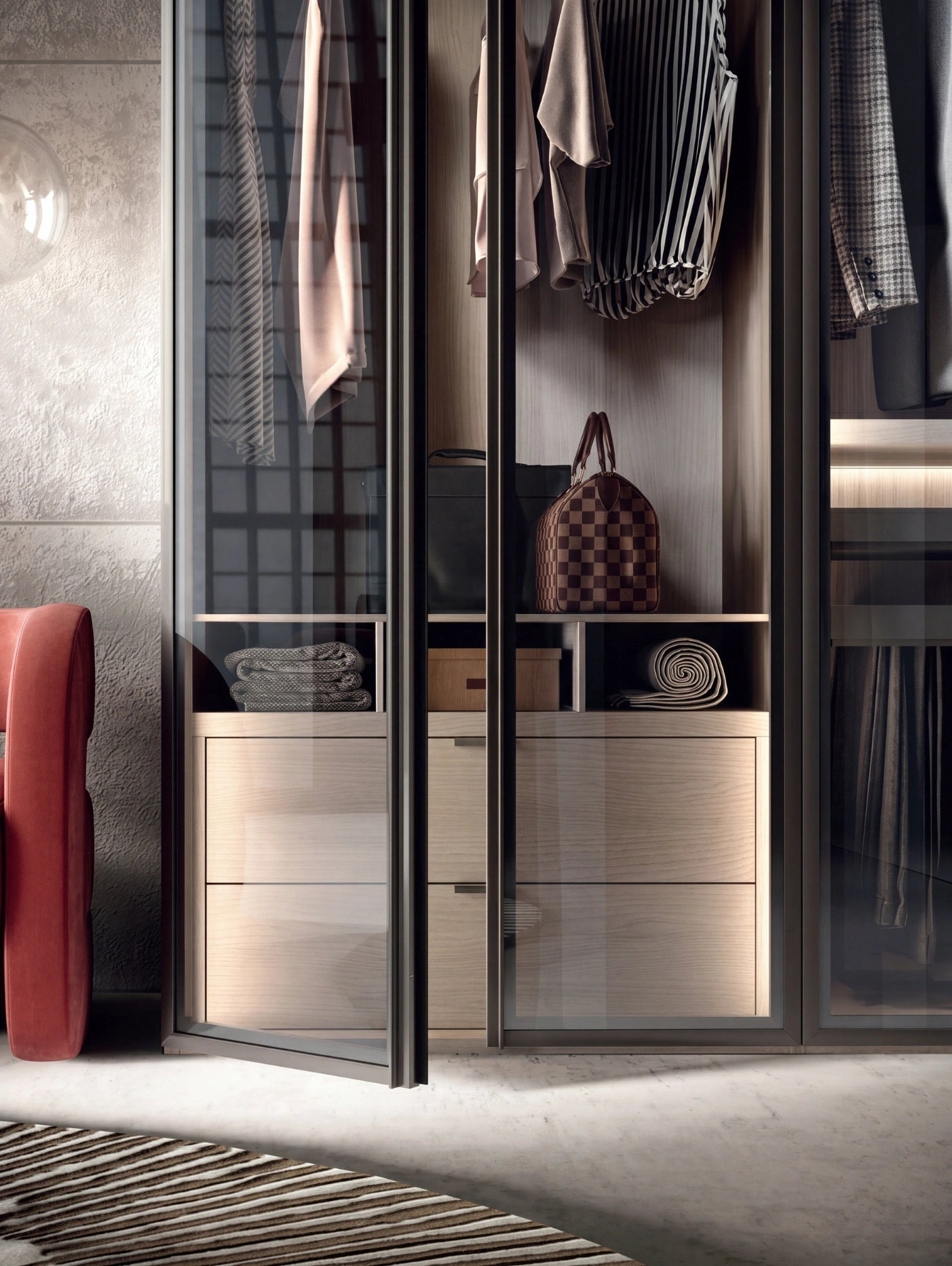Foehn Wardrobe with Hinged Doors B370