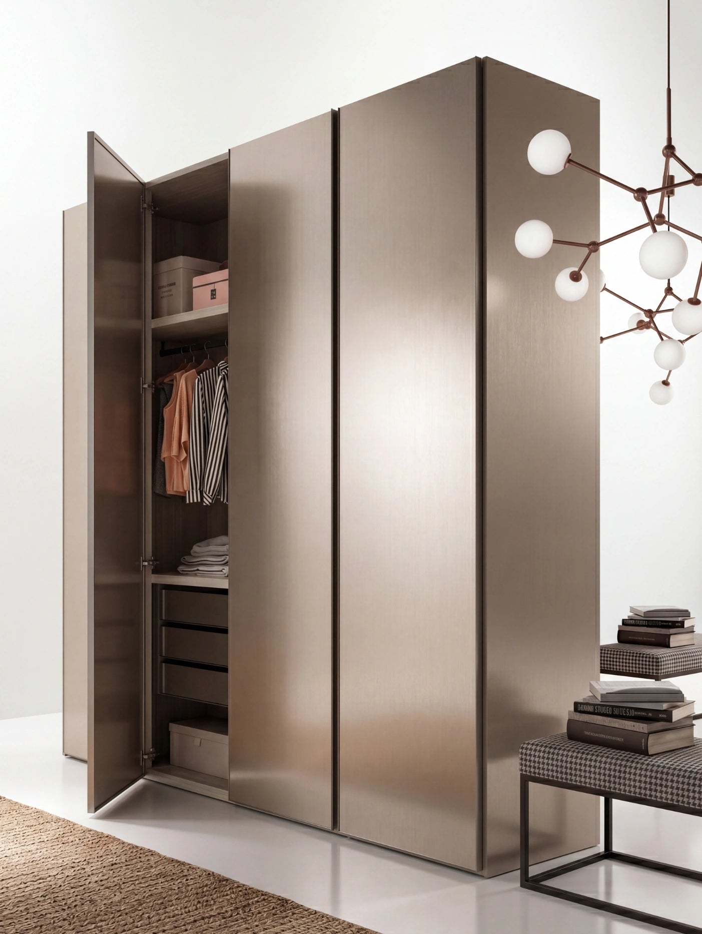 Levante Wardrobe with Hinged Doors B374
