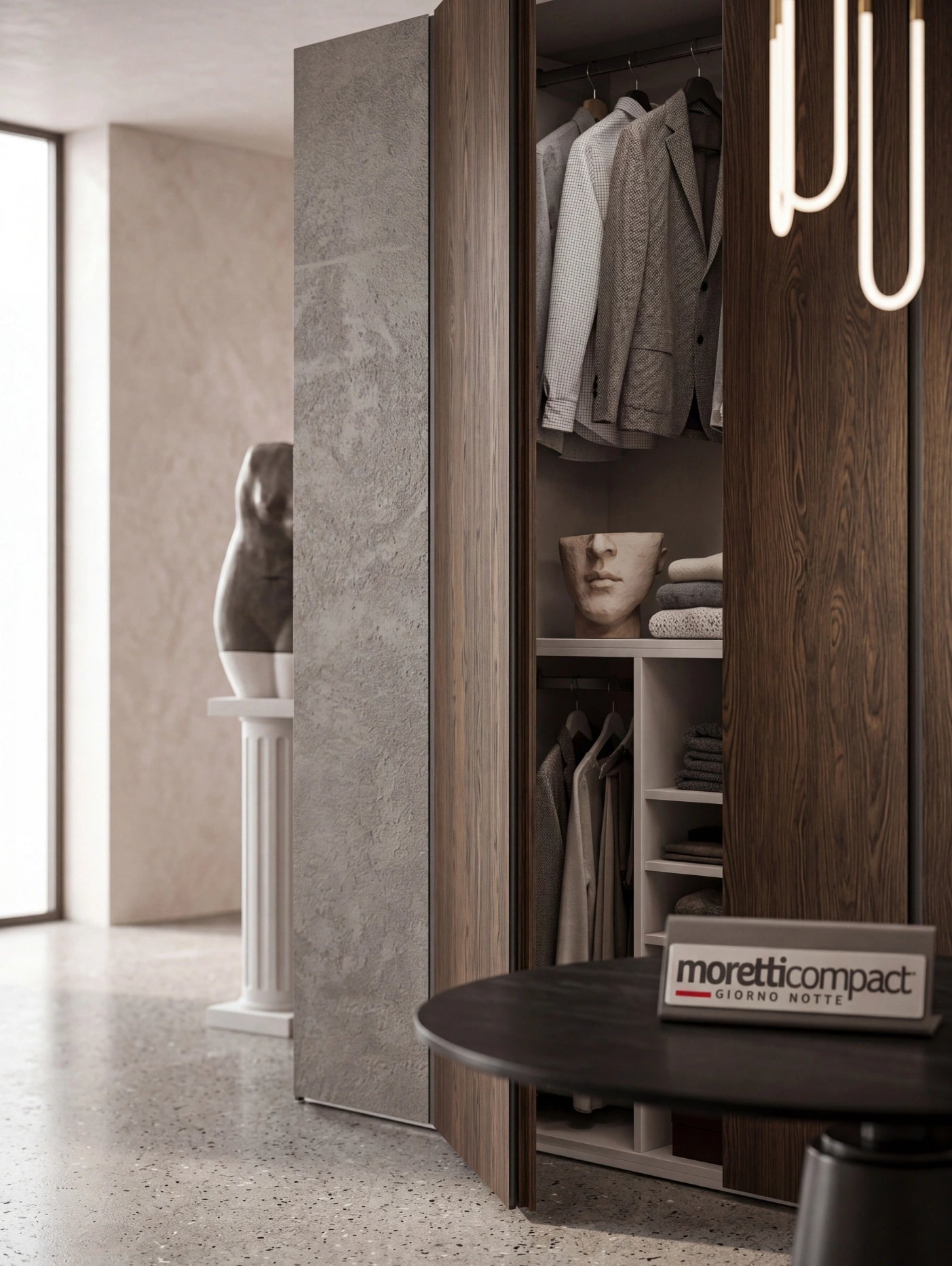 Bora Wardrobe with Hinged Doors B364