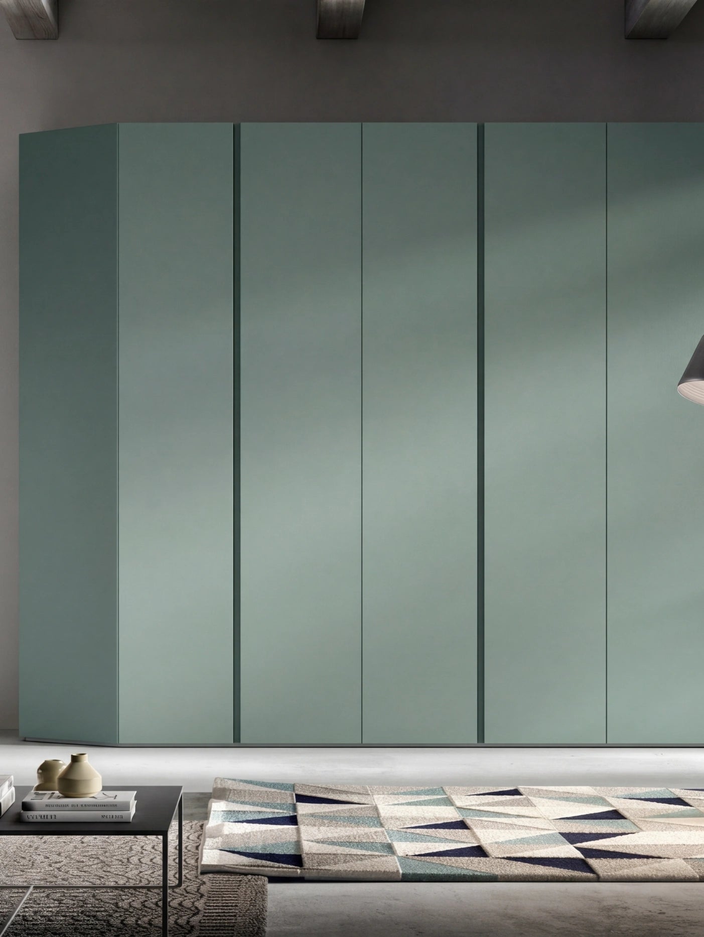 Libeccio & Bora Wardrobe with Hinged Doors B363