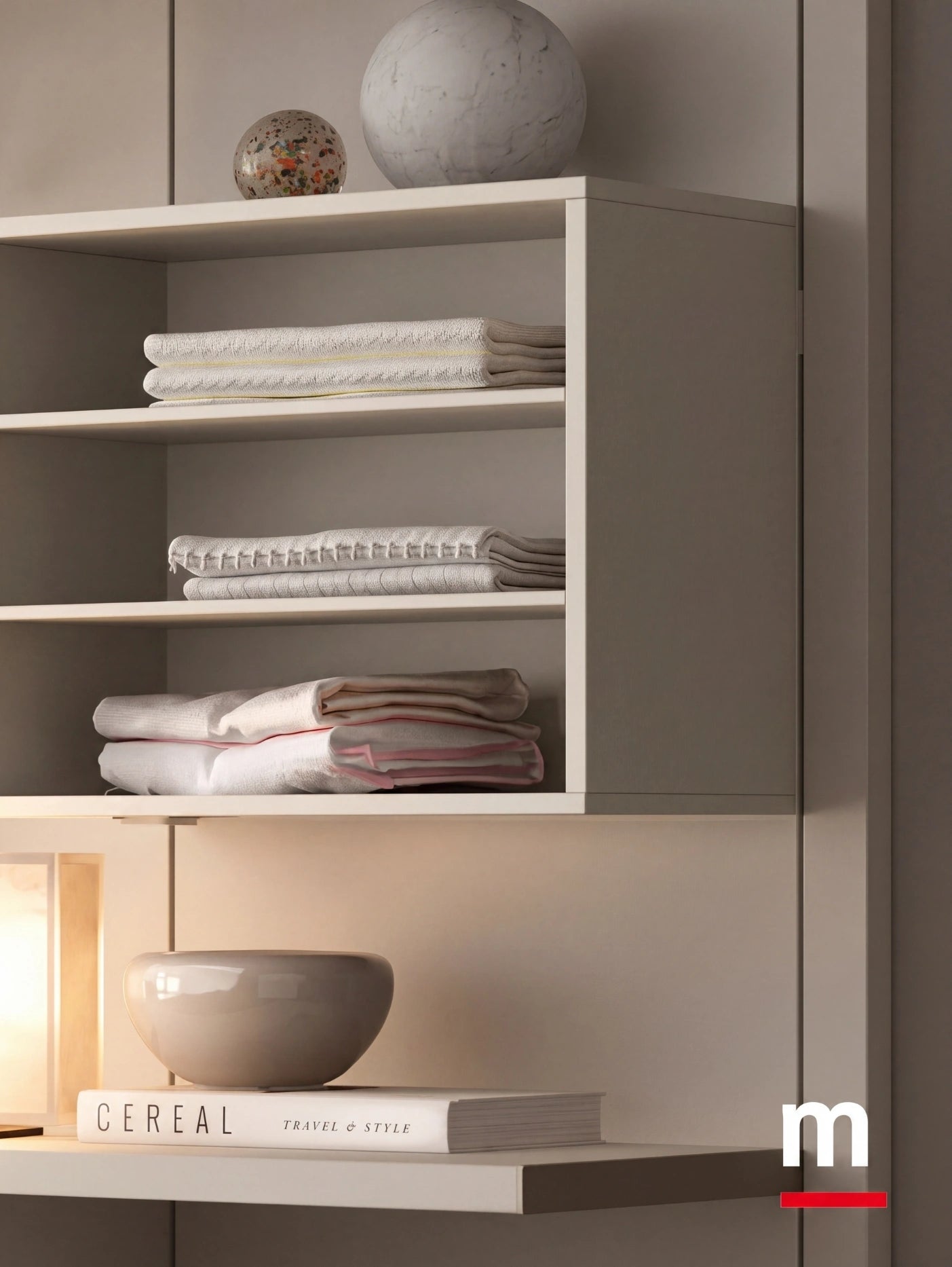 Rack Cabins Gemini Linear Walk-in Closet G223