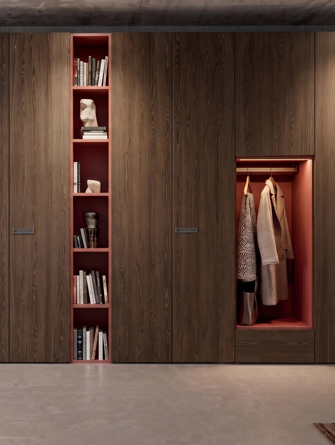 Libeccio Wardrobe with Hinged Doors B359