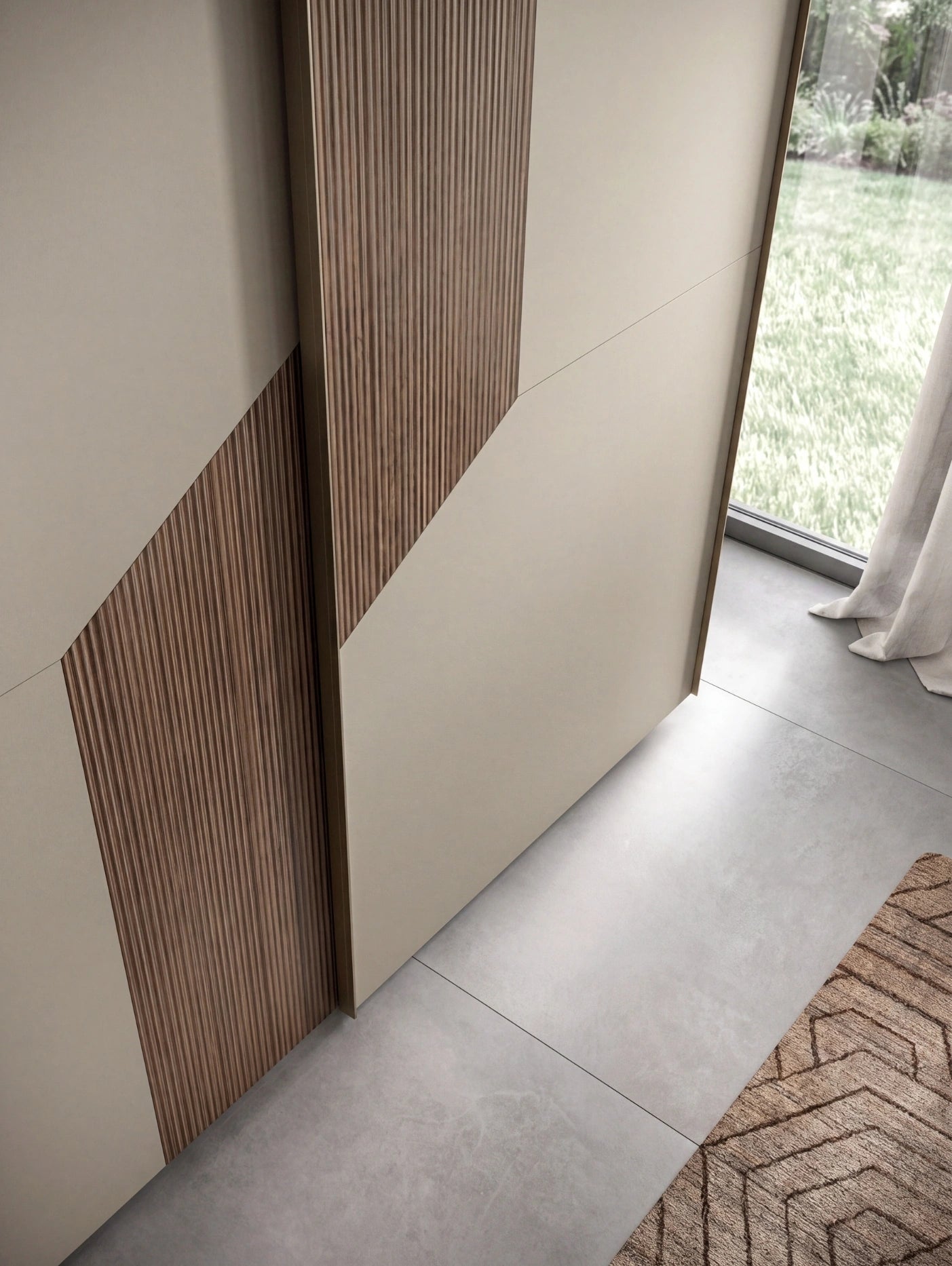 Grecale Wardrobe with Sliding Doors S151
