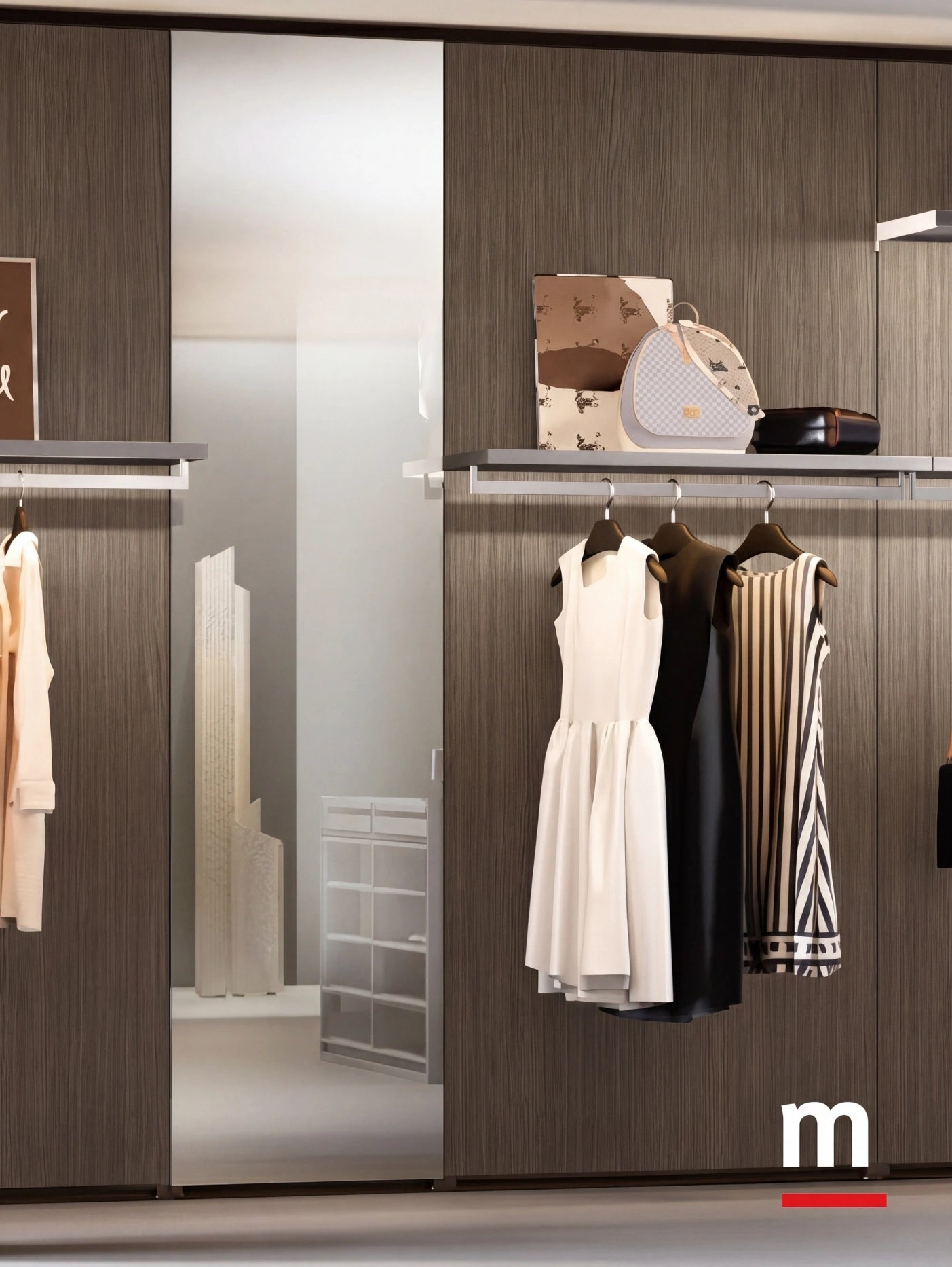 Rack Cabins Gemini Walk-In Closet in Boutique Version G227