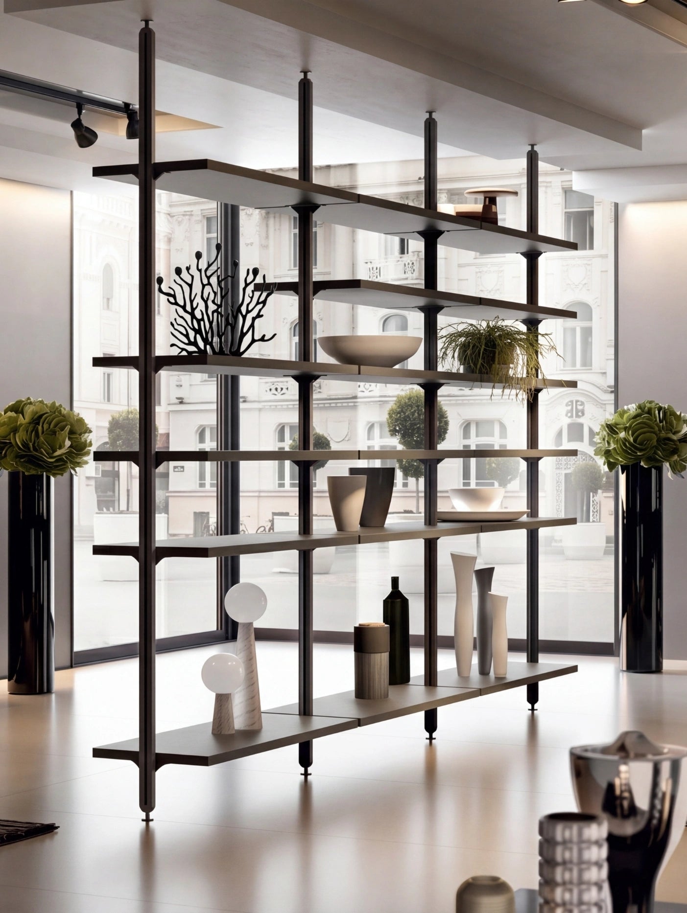 Cabin With Masts Virgo Walk-In Closet with Double-Sided Elements V325