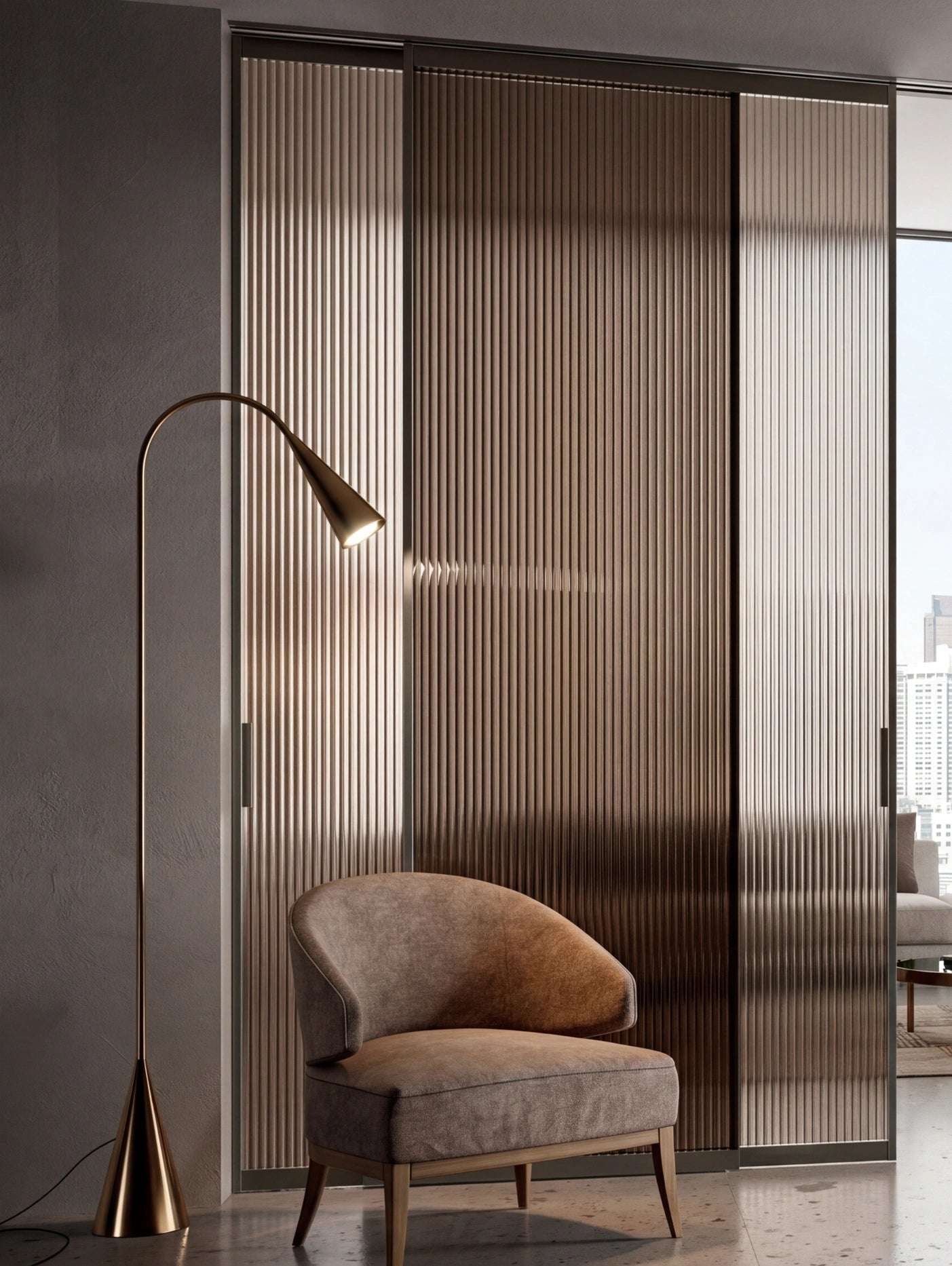 Portals Sliding Door Portal with Recessed Ceiling Track P624