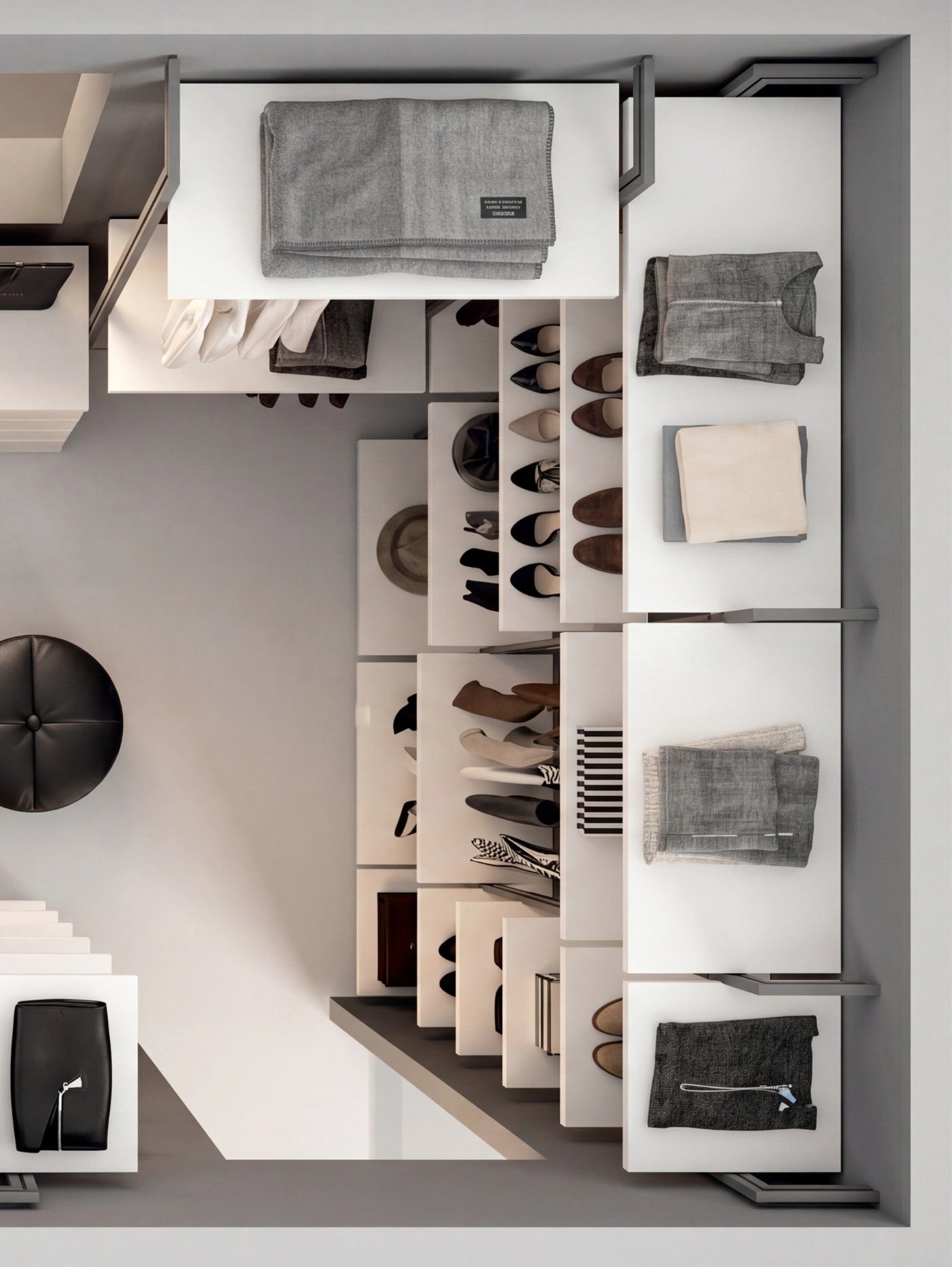 Cabin With Masts Virgo Walk-In Closet V327